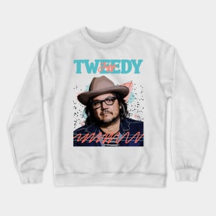 Jeff Tweedy // Wilco // Fan Art Retro Design // Vintage Crewneck Sweatshirt